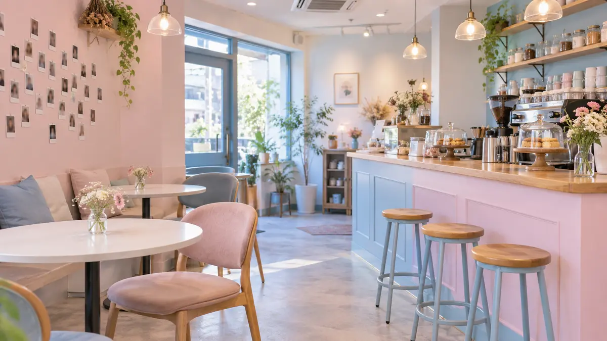 コンカフェの店内